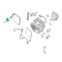 OEM 2021 Nissan Murano Valve Assy-Expansion Diagram - 92200-9UA0A