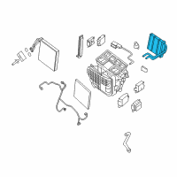 OEM 2015 Nissan Murano Core-Heater Diagram - 27140-5AA0B