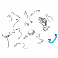 OEM Ford Transit Connect PCV Hose Diagram - BM5Z-6A664-F