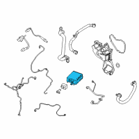 OEM Lincoln MKC Canister Diagram - CU5Z-9D653-J