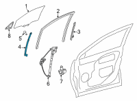 OEM 2022 Toyota Venza Guide Channel Diagram - 67401-48010