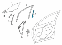 OEM 2019 Toyota RAV4 Guide Channel Diagram - 67403-0R080