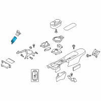 OEM 2020 Toyota 86 Power Outlet Diagram - SU003-02728