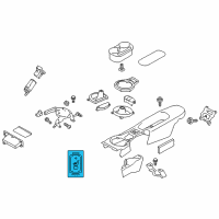 OEM Scion Seat Heat Switch Diagram - SU003-04127