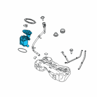 OEM 2018 BMW X3 SUPPLY MODULE Diagram - 16-11-9-468-611