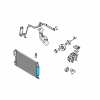 OEM 2006 Hyundai Tucson DRIER-Receiver Diagram - 97801-2E000