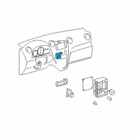 OEM 2012 Toyota Matrix Relay Box Diagram - 82755-02030