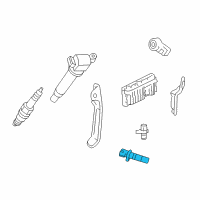 OEM Toyota Prius Crankshaft Sensor Diagram - 90919-A5004