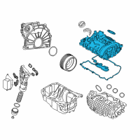 OEM 2014 BMW i8 Cylinder Head Cover Diagram - 11-23-8-678-432