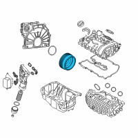 OEM 2014 BMW i8 Vibration Damper Diagram - 11-23-7-634-196