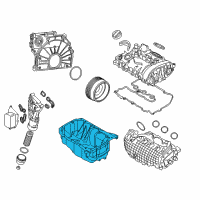 OEM 2016 BMW i8 Oil Pan Diagram - 11-13-7-643-521