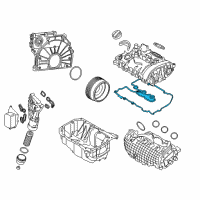 OEM 2015 BMW i8 Profile Seal, Cylinder Head Cover Diagram - 11-12-8-618-515