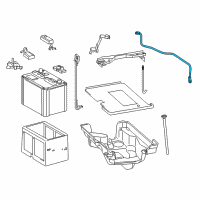 OEM 2020 Lexus RC F Wire, Engine, NO.2 Diagram - 82122-24370