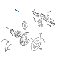OEM Kia Forte BRAKE ASSY-RR WHEEL Diagram - 58210M6600