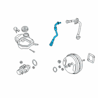 OEM 2018 BMW 540i xDrive VACUUM PIPE Diagram - 11-66-5-A09-C64