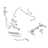 OEM Toyota 86 Washer Valve Diagram - SU003-02699