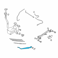 OEM Scion FR-S Wiper Arm Diagram - SU003-02670