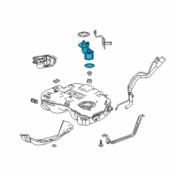 OEM 2020 GMC Terrain Fuel Pump Diagram - 84782017