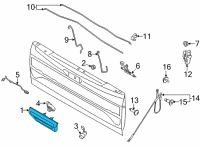 OEM Ford F-150 HANDLE Diagram - ML3Z-9943400-BA