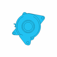 OEM Dodge Viper ALTENATOR-Engine Diagram - 5037198AF