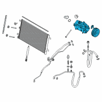 OEM 2015 Ford F-150 Compressor Assembly Diagram - HL3Z-19703-A
