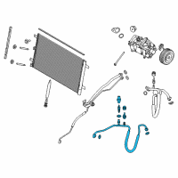 OEM 2016 Ford F-150 Discharge Line Diagram - FL3Z-19972-P