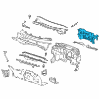 OEM 2011 Chevrolet Volt Insulator Diagram - 20970678