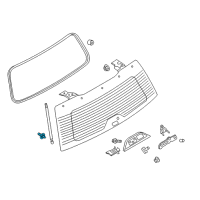 OEM Ford Lift Cylinder Ball Stud Diagram - -W715124-S901