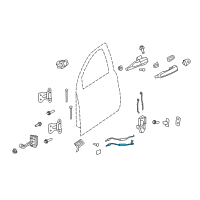 OEM 2008 Pontiac G8 Cable Asm-Front Side Door Inside Handle Diagram - 92204257