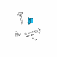 OEM 2007 Toyota Tundra ECM Diagram - 89661-0C800