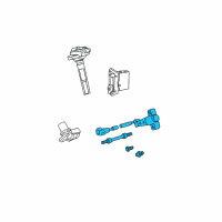 OEM 2009 Toyota 4Runner Camshaft Sensor Diagram - 19300-50011