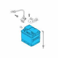 OEM 2019 Kia Niro Batteries Diagram - 37110G5510