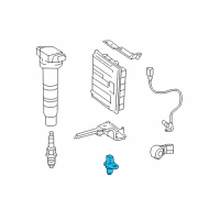 OEM Lexus IS350 Sensor, Crank Position Diagram - 90919-05073