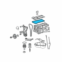 OEM 2011 Toyota RAV4 Valve Cover Gasket Diagram - 11213-36020