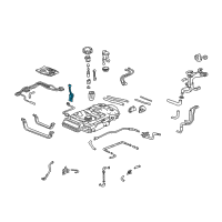 OEM 2003 Honda Odyssey Meter, Fuel Diagram - 17630-S0X-A03