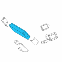 OEM 2010 Ford Expedition Module Diagram - AL3Z-14D212-CA