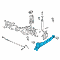 OEM Ram 2500 Arm-Lower Control Diagram - 68195545AI