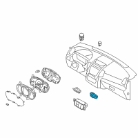 OEM 2020 Kia Sorento Button Start Swtich Assembly Diagram - 95430C5000WK
