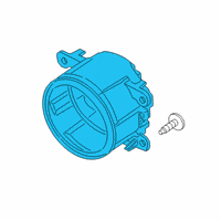 OEM 2022 Ford Bronco Fog Lamp Assembly Diagram - JB3Z-15201-C