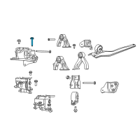 OEM 2015 Jeep Grand Cherokee Screw-HEXAGON Head Diagram - 6104428AA