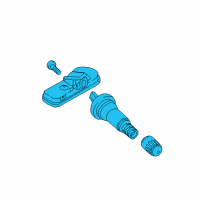 OEM Kia Sedona Tire Pressure Monitoring Sensor Diagram - 52933C1100