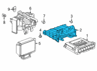 OEM 2022 Buick Encore GX Bracket Diagram - 60004851