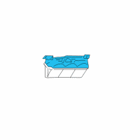 OEM Chrysler PT Cruiser Housing-CHMSL Diagram - 5288750AD