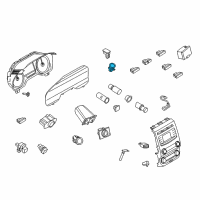 OEM 2016 Ford Police Interceptor Utility Power Switch Diagram - DG9Z-10B776-AB