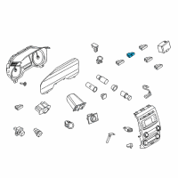 OEM Ford Switch Assembly Diagram - JL1Z-13D730-AA