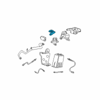 OEM 2002 Ford E-250 Econoline EGR Diagram - XL3Z-9D475-BA