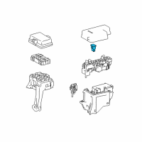 OEM Toyota Fuse Diagram - 90982-08274