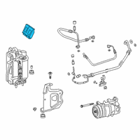 OEM 2021 Toyota GR Supra AMPLIFIER ASSY, AIR Diagram - 88650-WAA04