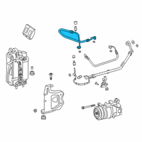 OEM 2020 Toyota GR Supra Suction Pipe Diagram - 88704-WAA04