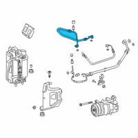 OEM 2021 Toyota GR Supra Suction Pipe Diagram - 88704-WAA04